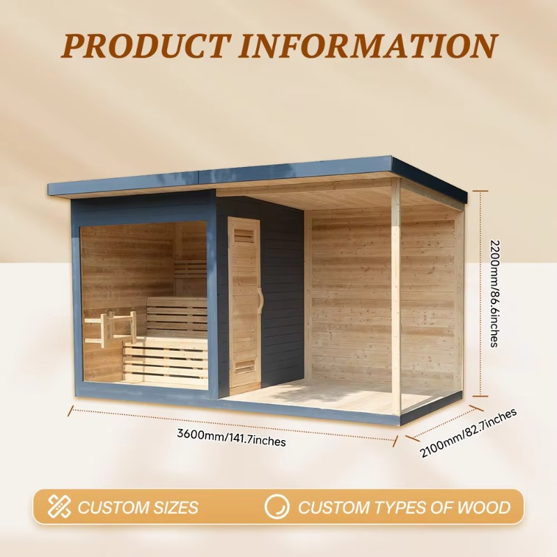 Wood Sauna Cabin Matching Ice  - Wellness Resort Spa 评论和价格