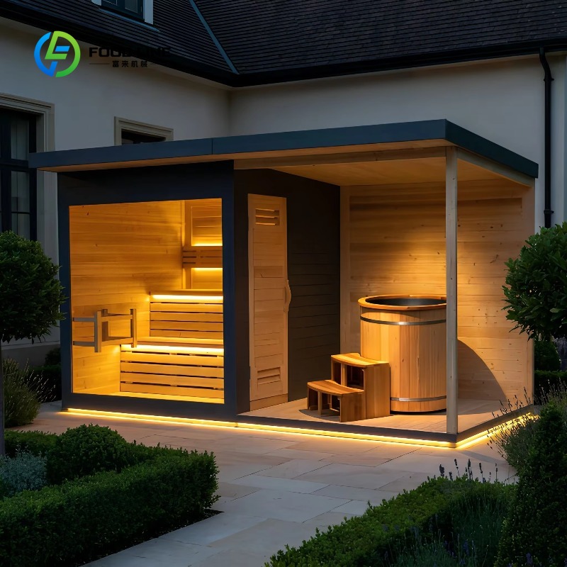 Customized Outdoor Sauna House - Wellness Resort Spa 评论和价格