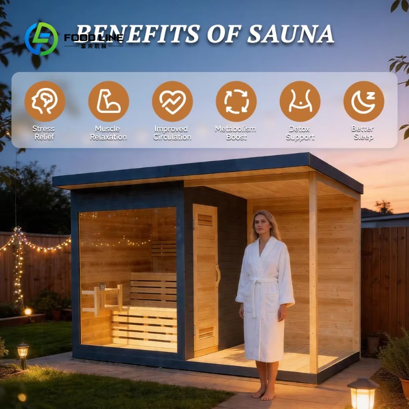 Customized Outdoor Sauna House - Wellness Resort Spa 评论和价格