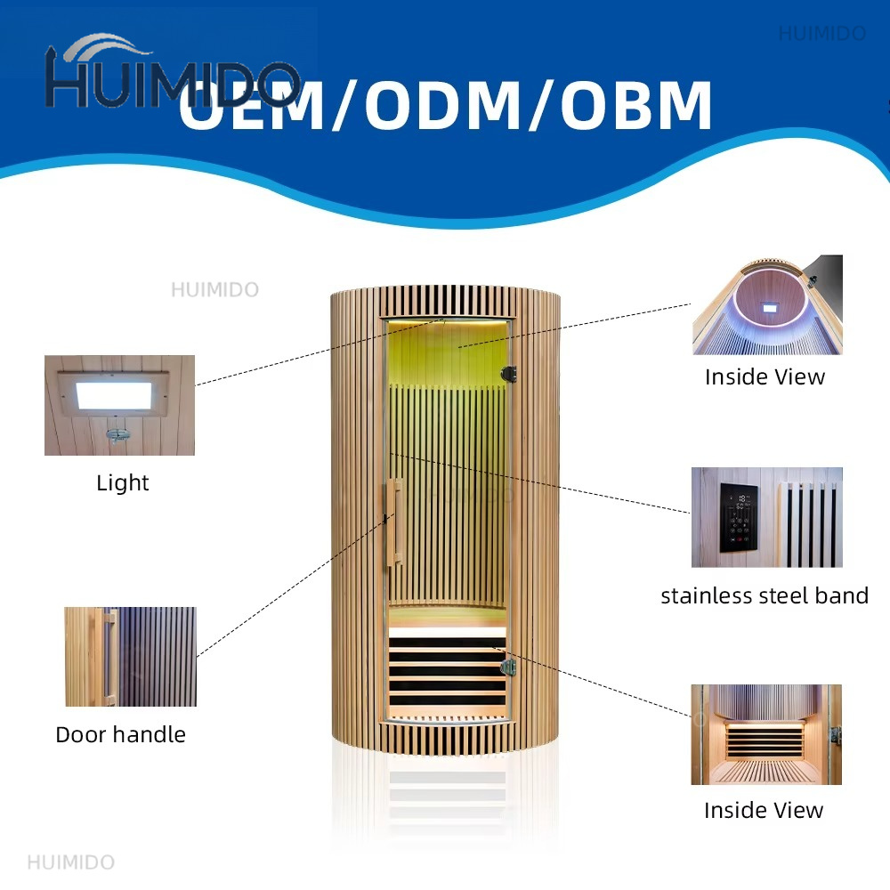 Deluxe Indoor Infrared Sauna C - Spa Wellness Family 评论和价格