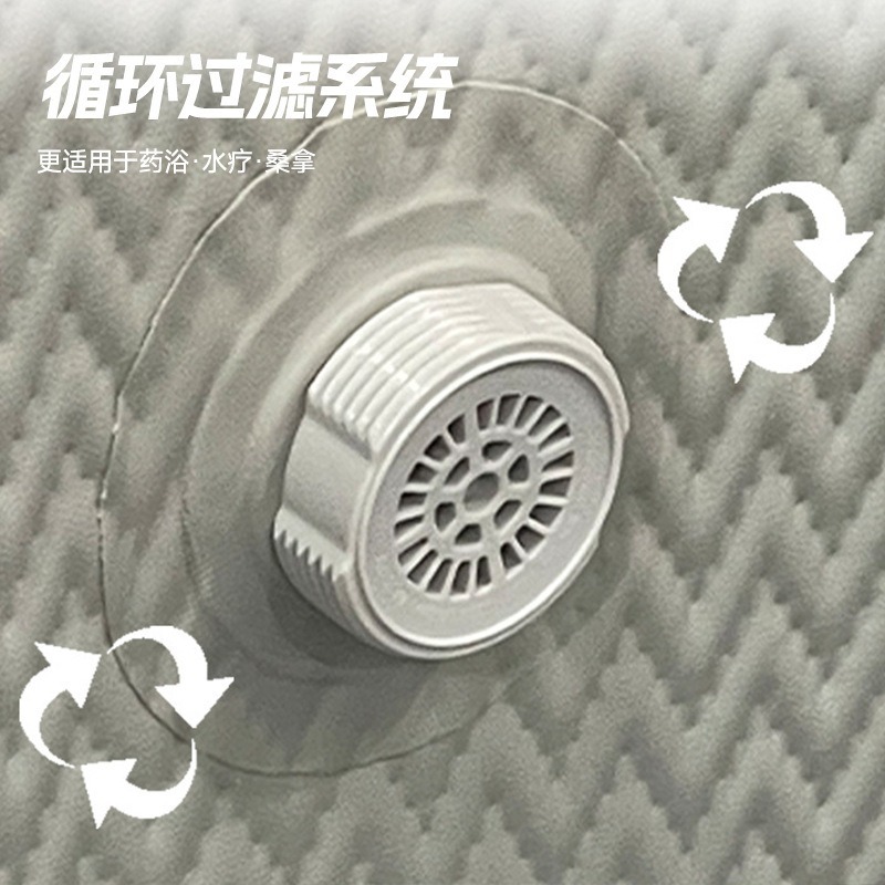 Jacuzzi Inflatable Outdoor Fam - Spa Wellness Family 评论和价格